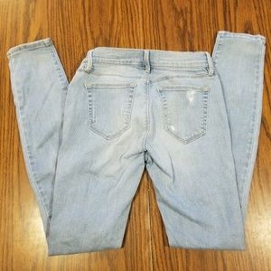 Distressed Jeggings Pacsun Super Stretch Size 24